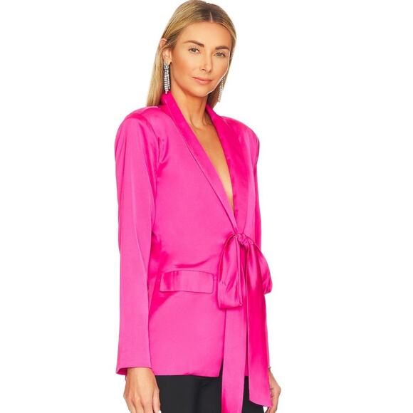 Lovers and Friends Taylor Blazer in Hot Pink NWT Size Small - Picture 1 of 3